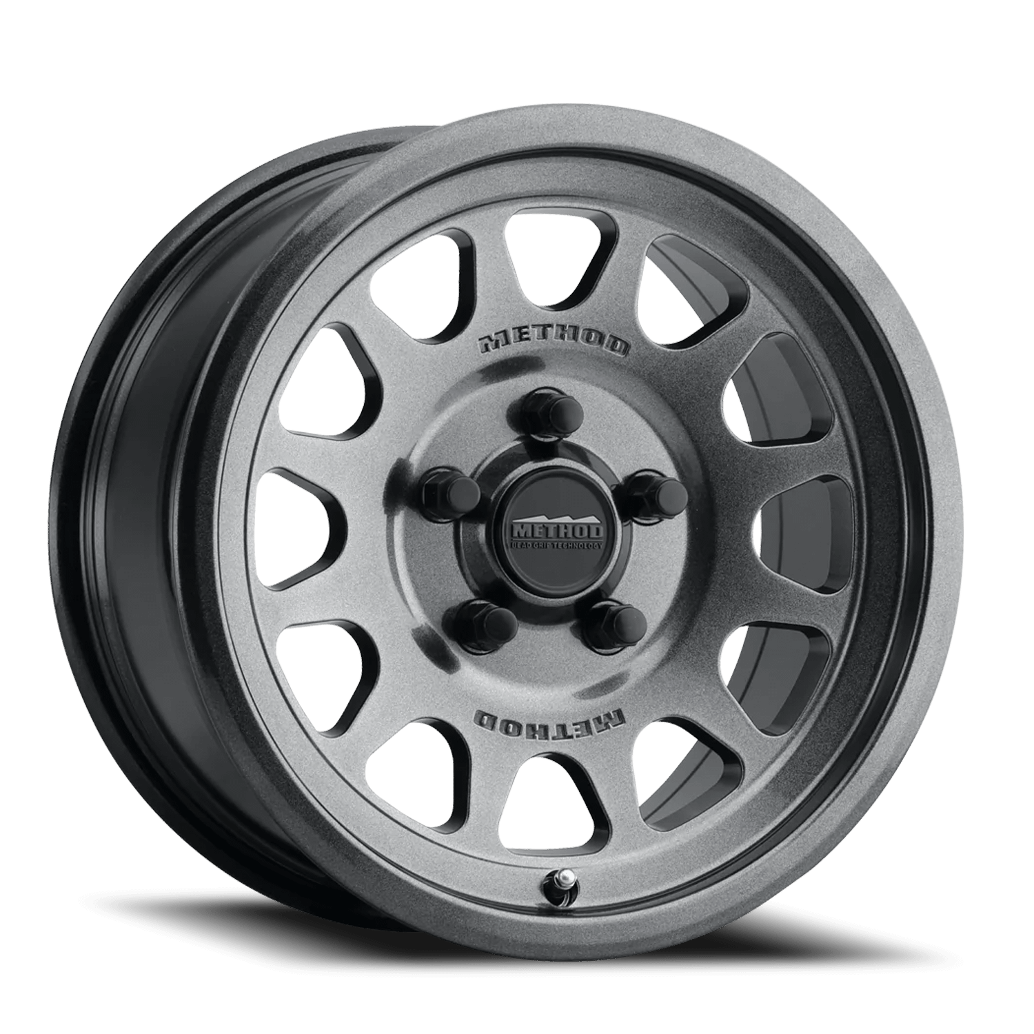Method Race Wheels Aluminum Wheels 15x10 MR414 Bead Grip UTV Bolt Pattern 5 On 114.3 Offset 25 Lip Size 2.72 Graphite GY Method - MR414510121264