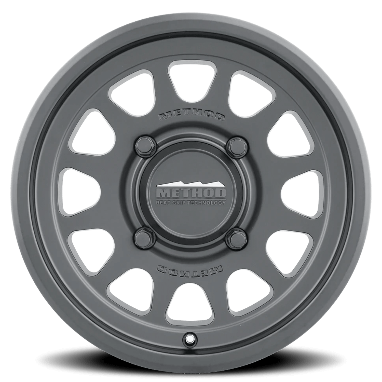 Method Race Wheels Aluminum Wheels 15x10 MR414 Bead Grip UTV Bolt Pattern 4 On 156 Offset 25 Lip Size 2.72 Matte Black MB Method - MR41451046564