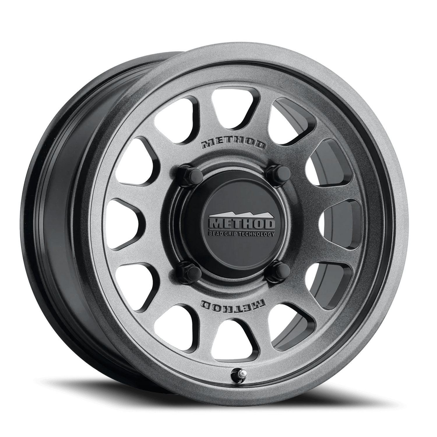 Method Race Wheels Aluminum Wheels 15x10 MR414 Bead Grip UTV Bolt Pattern 4 On 136 Offset 25 Lip Size 2.72 Graphite GY Method - MR414510471264