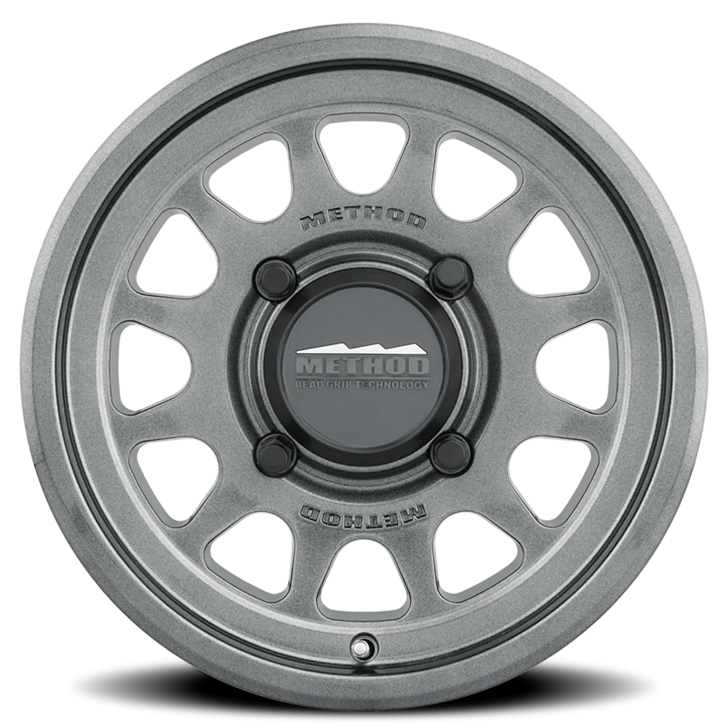 Method Race Wheels Aluminum Wheels 15x10 MR414 Bead Grip UTV Bolt Pattern 4 On 136 Offset 25 Lip Size 2.72 Graphite GY Method - MR414510471264
