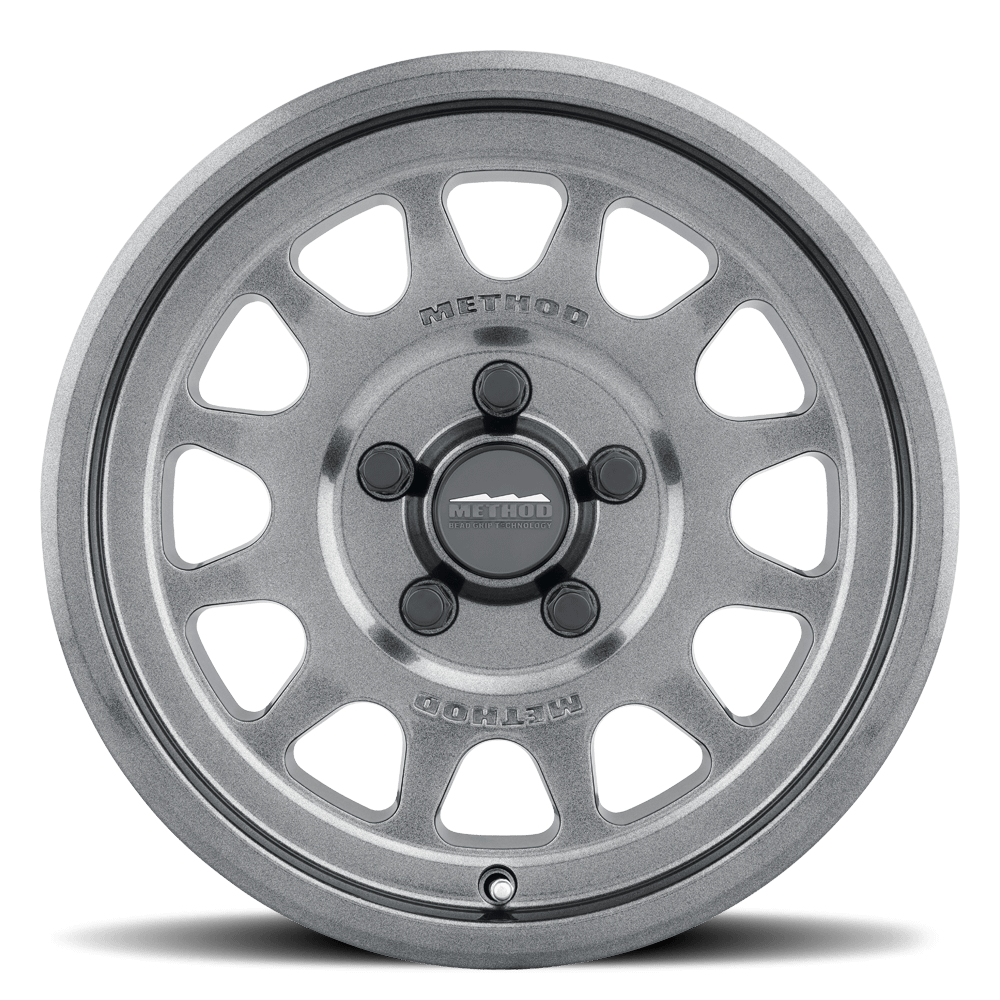 Method Race Wheels Aluminum Wheels 15x7 MR414 Bead Grip UTV Bolt Pattern 5 On 114.3 Offset 13 Lip Size 1.18 Graphite GY Method - MR414570121243