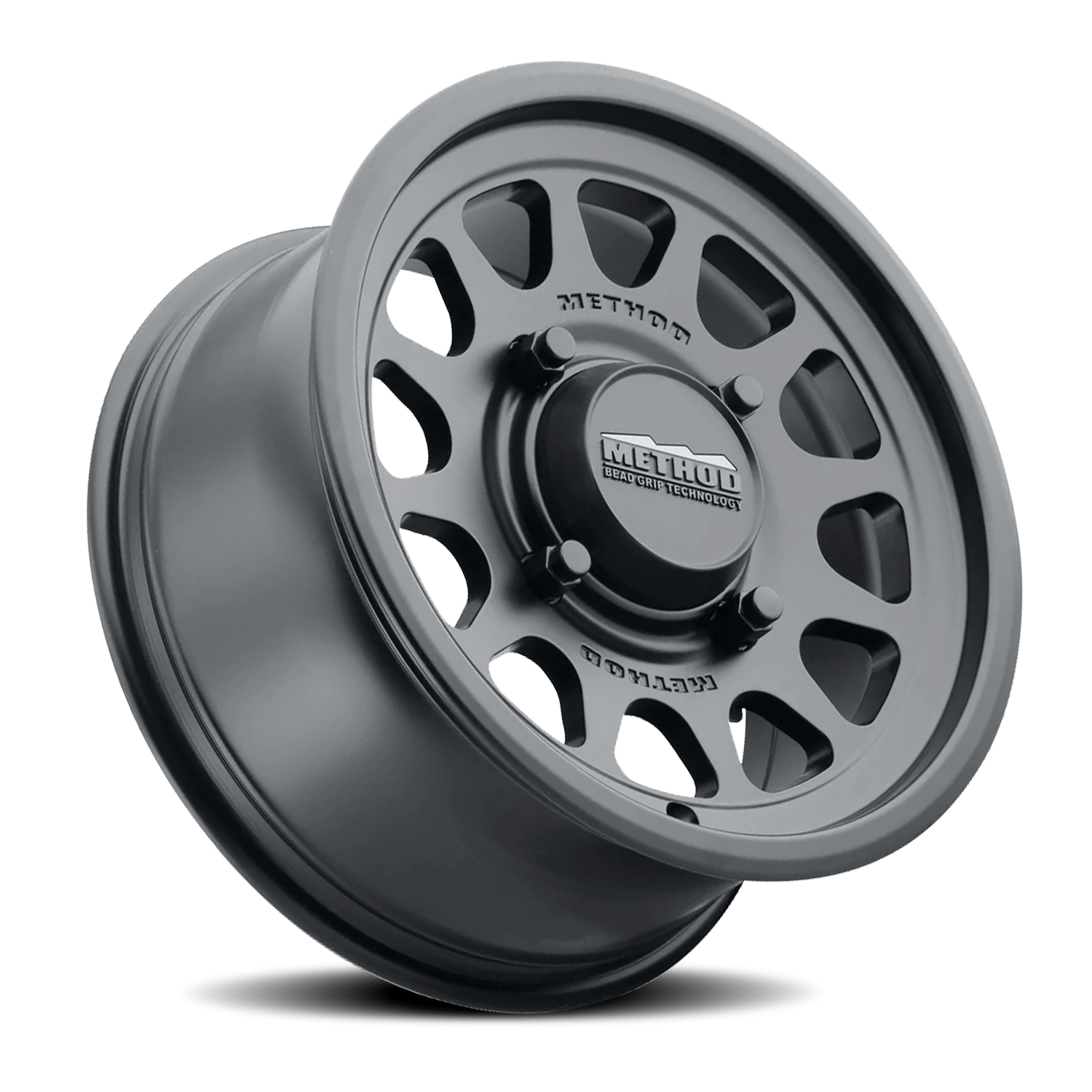 Method Race Wheels Aluminum Wheels 15x7 MR414 Bead Grip UTV Bolt Pattern 4 On 156 Offset 13 Lip Size 1.18 Matte Black MB Method - MR41457046543