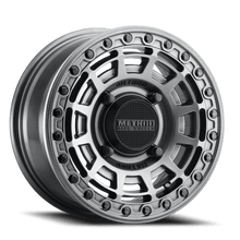Method Race Wheels Aluminum Wheels 15x10 MR415 Beadlock UTV Bolt Pattern 4 On 156 Offset 25 Lip Size 2.09 Graphite GY Gloss Graphite Ring Method - MR415510461264B