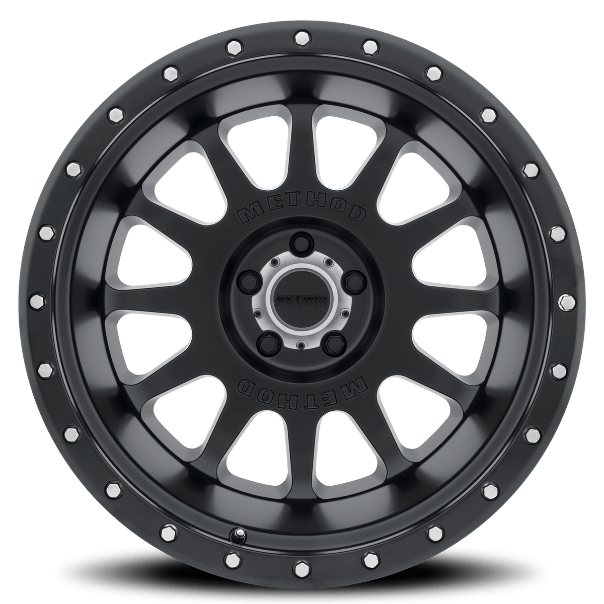Method Race Wheels MR605 NV, 20x10, -24mm Offset, 5x5, 71.5mm Centerbore, Matte Black - MR60521050524N