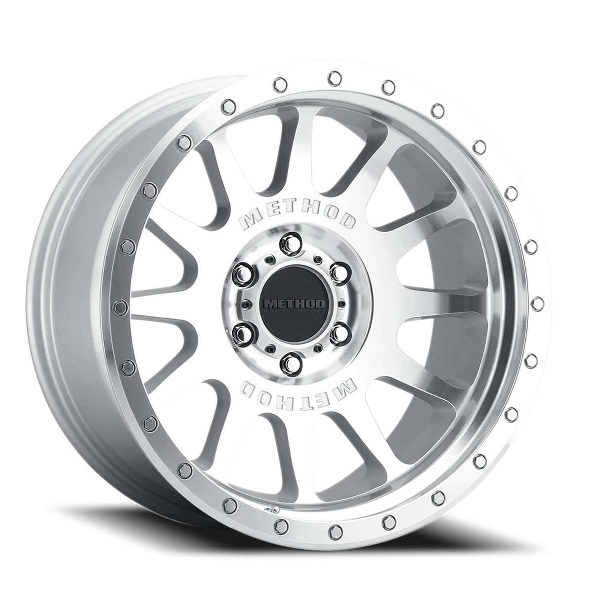 Method Race Wheels 605 NV, 20x10, -24mm Offset, 5x5.5, 108mm Centerbore, Machined - Clear Coat - MR60521055324N