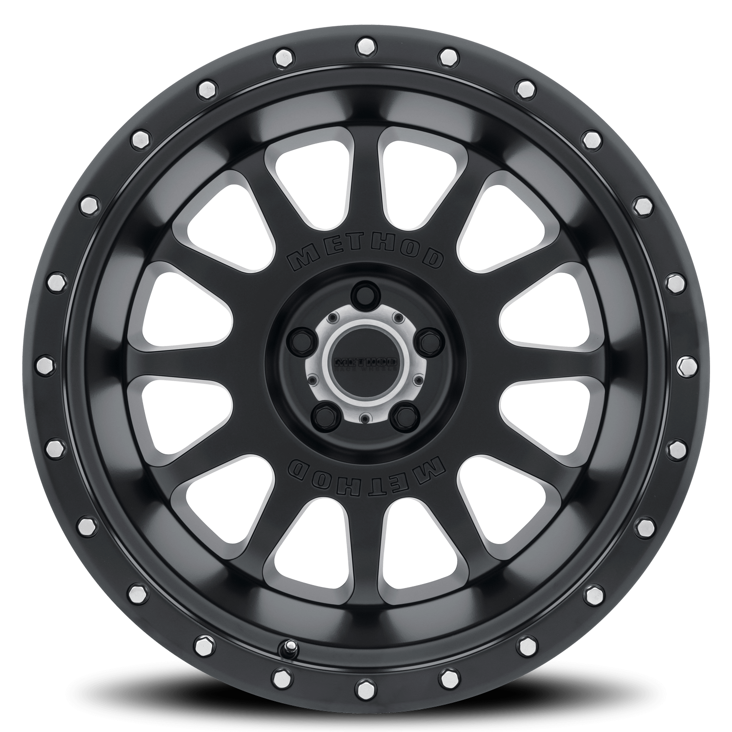 Method Race Wheels MR605 NV, 20x10, -24mm Offset, 5x5.5, 108mm Centerbore, Matte Black - MR60521055524N