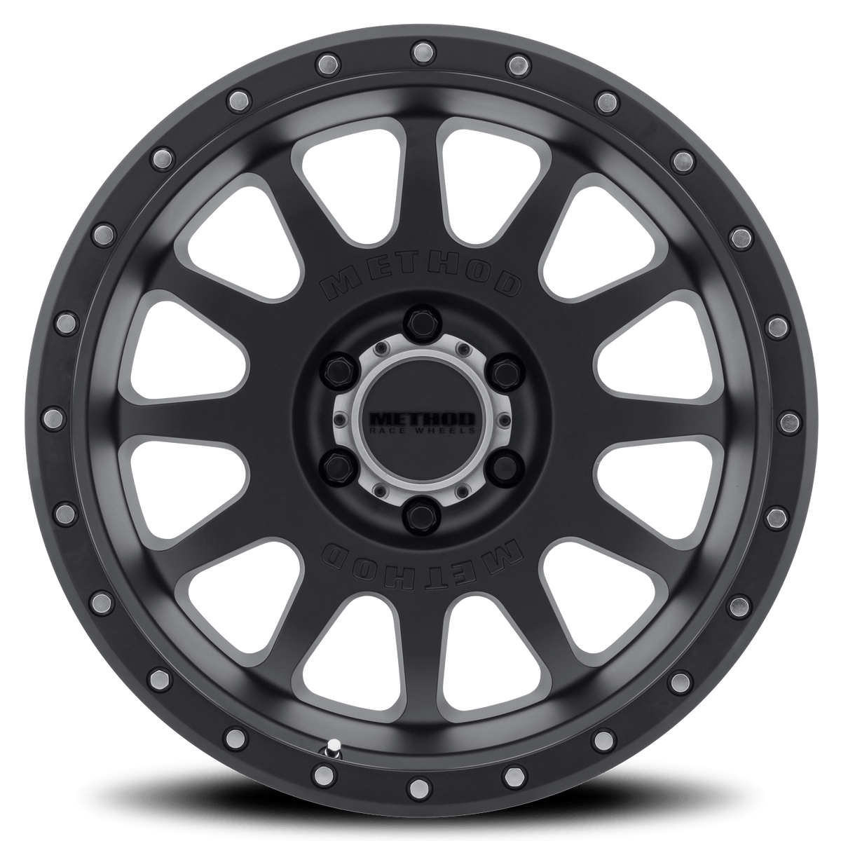 Method Race Wheels MR605 NV, 20x10, -24mm Offset, 6x5.5, 106.25mm Centerbore, Matte Black - MR60521060524N