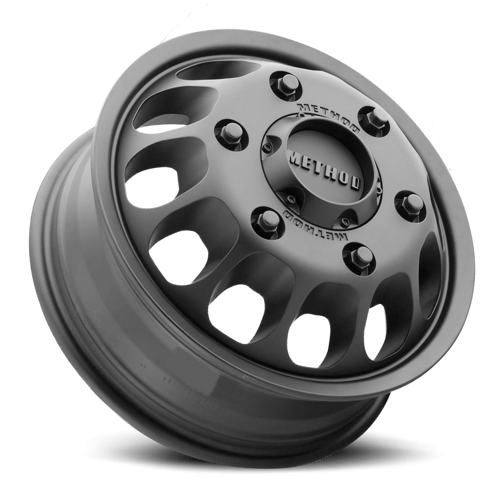 Method Race Wheels MR901 - FRONT, 16x5.5, +117mm Offset, 6x205, 161.04mm Centerbore, Matte Black - MR901655925117