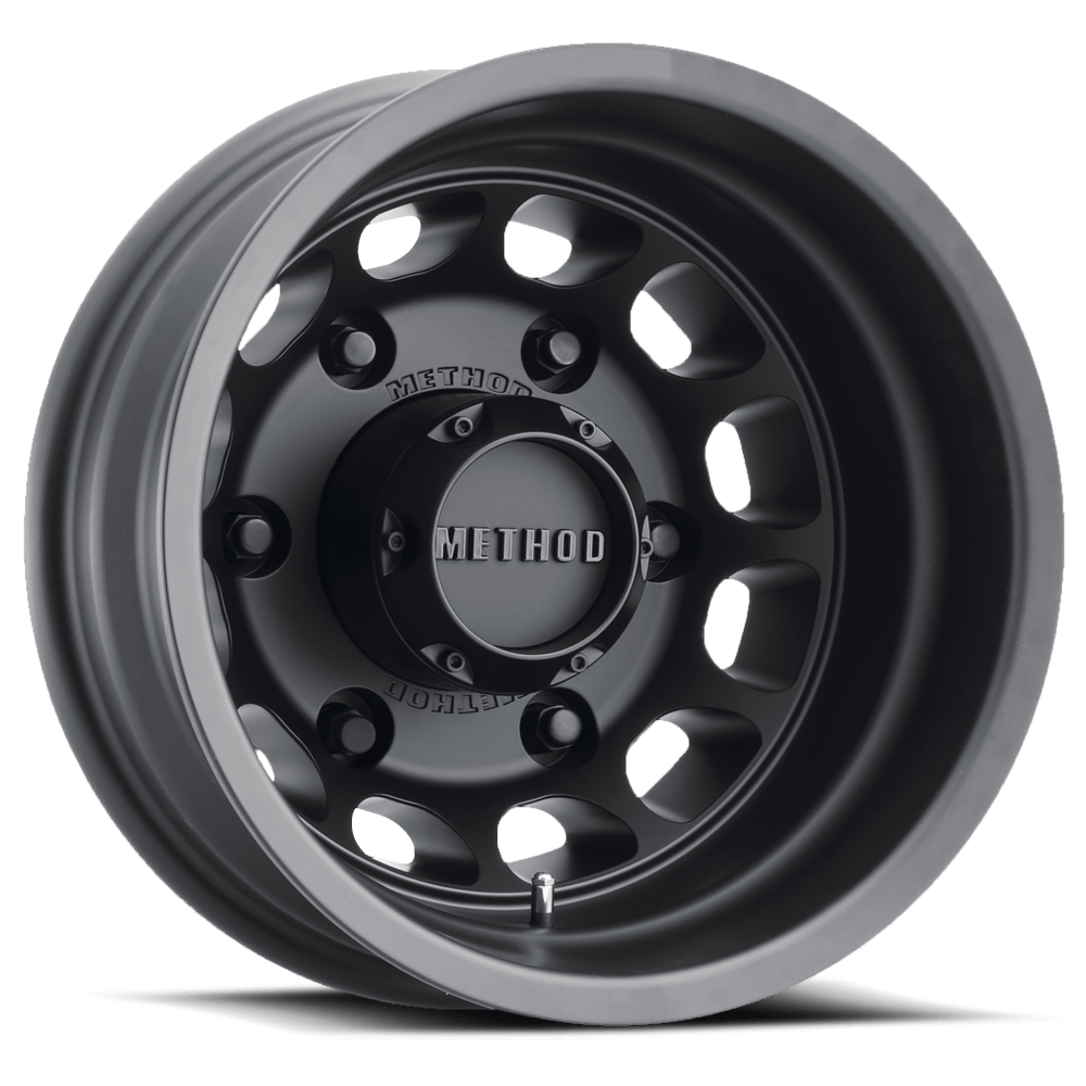 Method Race Wheels MR901 - REAR, 16x5.5, -138mm Offset, 6x205, 161.04mm Centerbore, Matte Black - MR901655925138N