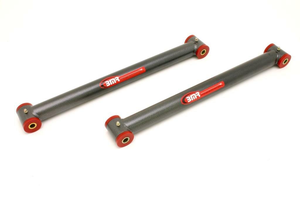 BMR MTCA001H Black Lower Control Arms, Chrome Moly, Non-Adj, Poly Bushings 4th Gen F-Body 1982 - 2002 Chevrolet, Pontiac