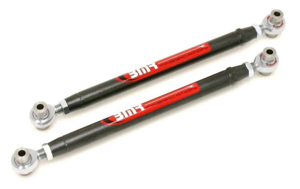 BMR MTCA003H Black Lower Control Arms, Chrome Moly, Double Adjustable, Rod Ends 4th Gen F-Body 1982 - 2002 Chevrolet, Pontiac