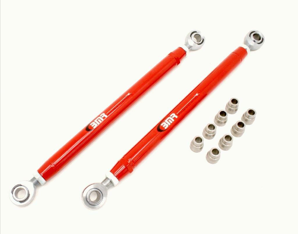 BMR MTCA003R Red Lower Control Arms, Chrome Moly, Double Adjustable, Rod Ends 4th Gen F-Body 1982 - 2002 Chevrolet, Pontiac