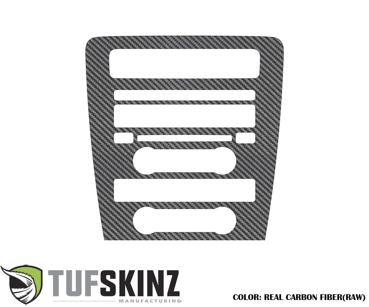 TUFSKINZ Standard Radio Display Accent Trim (2010-2014 Mustang) - MUS021-RCF-X