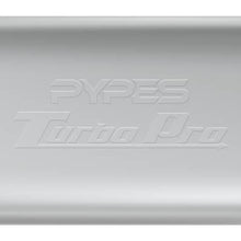 Pypes Turbo Pro Muffler 2.5 Inch Offset Inlet/Center Outlet Pypes Exhaust - MVT13