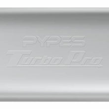 Pypes Turbo Pro Muffler 3.0 Inch Offset Inlet/Offset Outlet Pypes Exhaust - MVT16