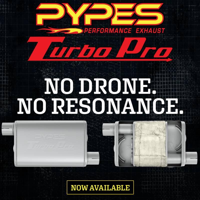 Pypes Turbo Pro Muffler 3.0 Inch Offset Inlet/Offset Outlet Pypes Exhaust - MVT16