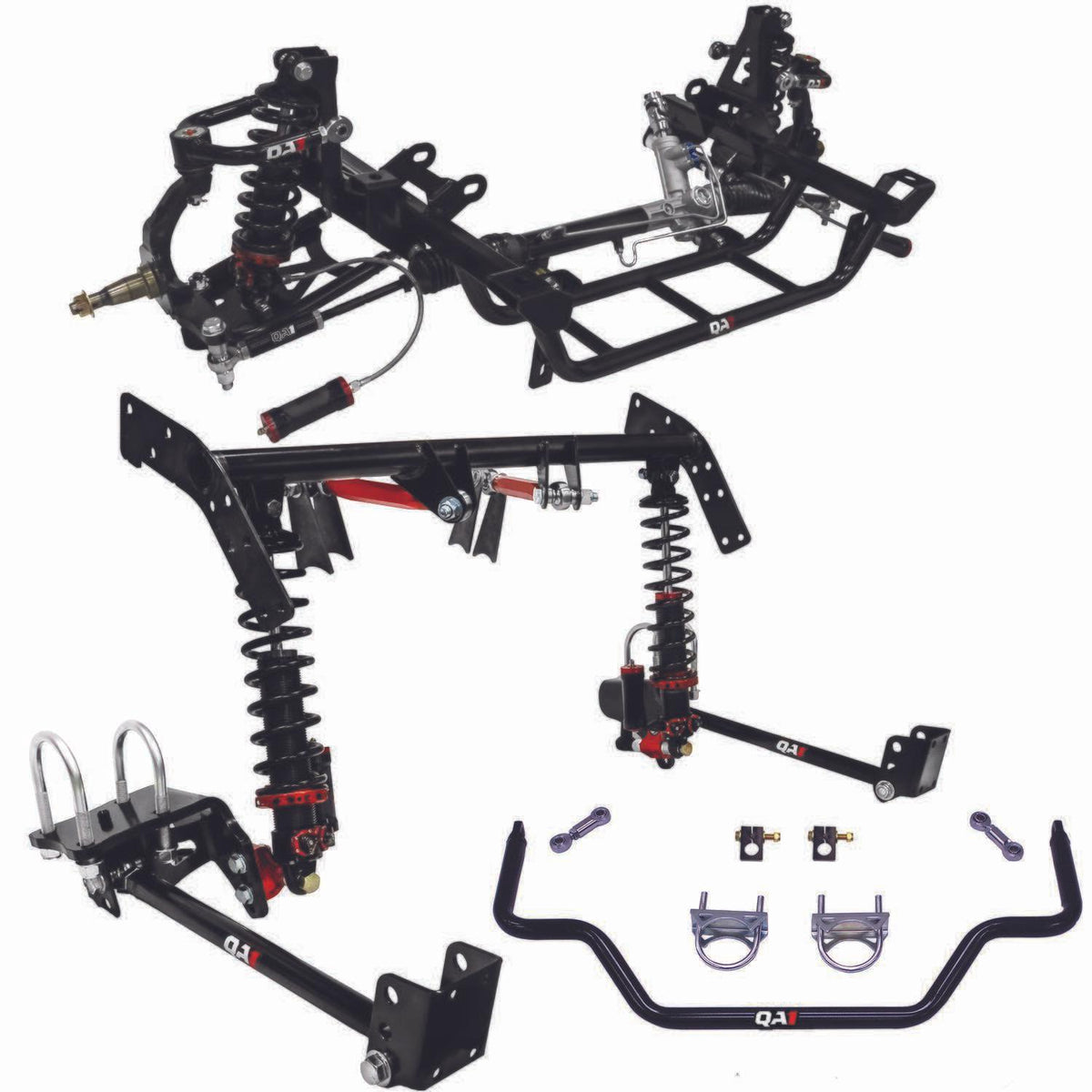 QA1 Drag Kit Level 3, Mopar A-Body (1973-1976 Dart, Duster, Scamp, Valiant) - DK23-CRA3