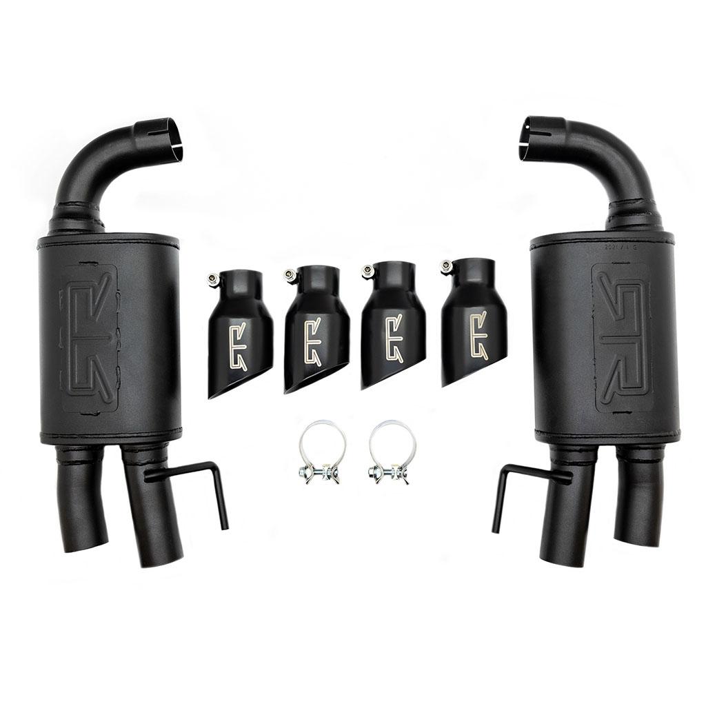 RTR Rtr Axle-Back Exhaust (18-23 Mustang GT W/O Active Exhaust) (2018-2023 Mustang) - 11111.0001.12.A