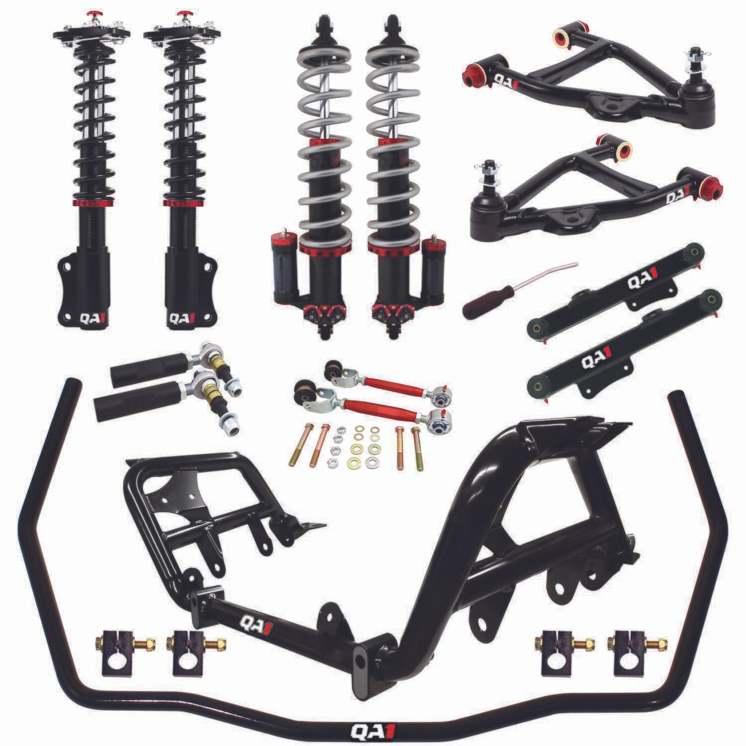 QA1 Drag Kit, Level 3, Mustang (87-89 Mustang, W/ Shocks) - DK43-FMM2