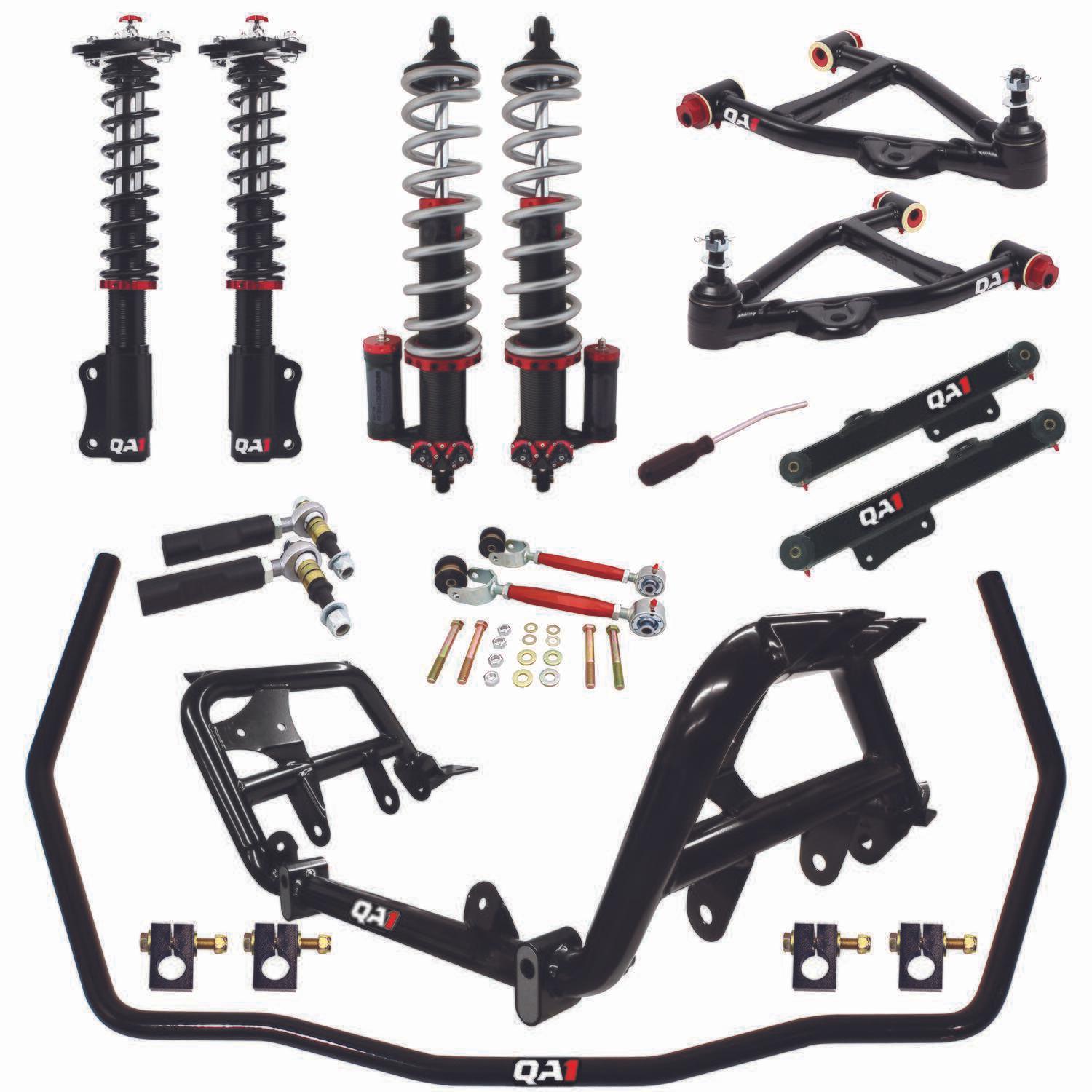 QA1 Drag Kit, Level 3, Mustang (90-93 Mustang, W/ Shocks) - DK43-FMM3