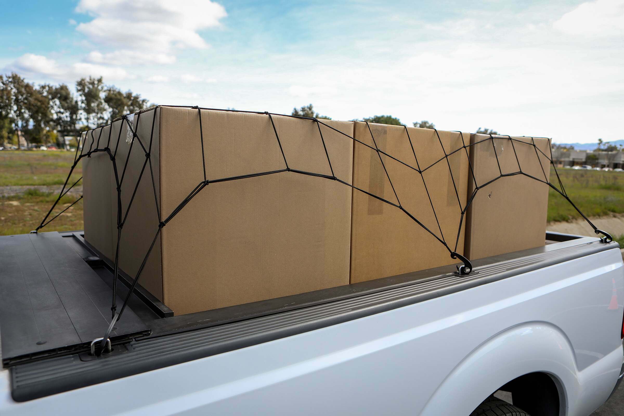 SpeedStrap Bungee Pickup Truck Cargo Net Long Bed Bullring - N1020