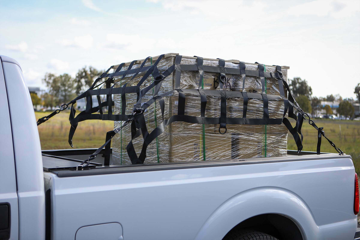 SpeedStrap Heavy Duty Pickup Truck Cargo Net Bullring - N2000