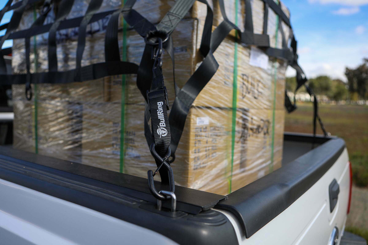 SpeedStrap Heavy Duty Pickup Truck Cargo Net Bullring - N2000