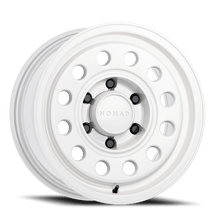 Nomad Wheels Aluminum Wheels 17x7.5 501SA Convoy Salt White 6 On 130 Bolt Pattern 84.1 Bore 50 Offset - N501SA-77563+50