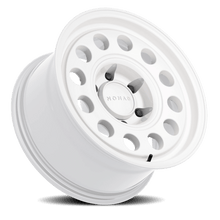 Nomad Wheels Aluminum Wheels 17x8.5 501SA Convoy Salt White 6 On 139.7 Bolt Pattern 106.1 Bore -10 Offset - N501SA-78560-10