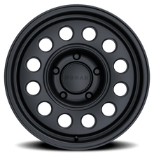 Nomad Wheels Aluminum Wheels 15x7 501SB Convoy Satin Black 5 On 114.3 Bolt Pattern 83.82 Bore -10 Offset - N501SB-57012-10