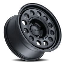 Nomad Wheels Aluminum Wheels 15x7 501SB Convoy Satin Black 5 On 139.7 Bolt Pattern 107.95 Bore -10 Offset - N501SB-57055-10