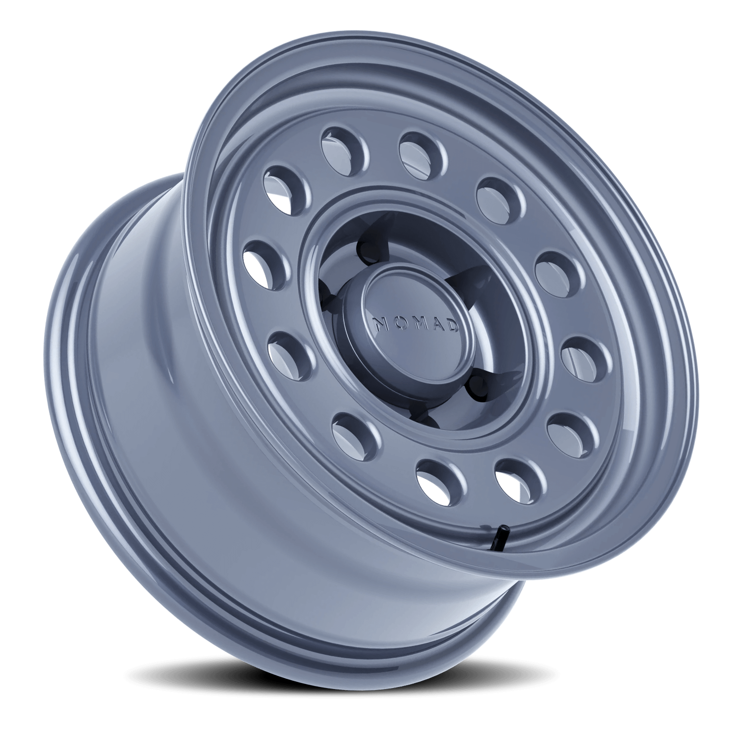 Nomad Wheels Aluminum Wheels 15x7 501UG Convoy Utility Gray 6 On 139.7 Bolt Pattern 107.95 Bore -10 Offset - N501UG-57060-10