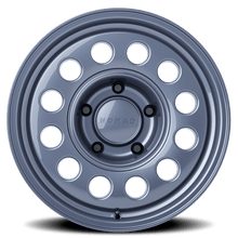 Nomad Wheels Aluminum Wheels 17x7.5 501UG Convoy Utility Gray 5 On 160 Bolt Pattern 65.1 Bore 50 Offset - N501UG-77556+50