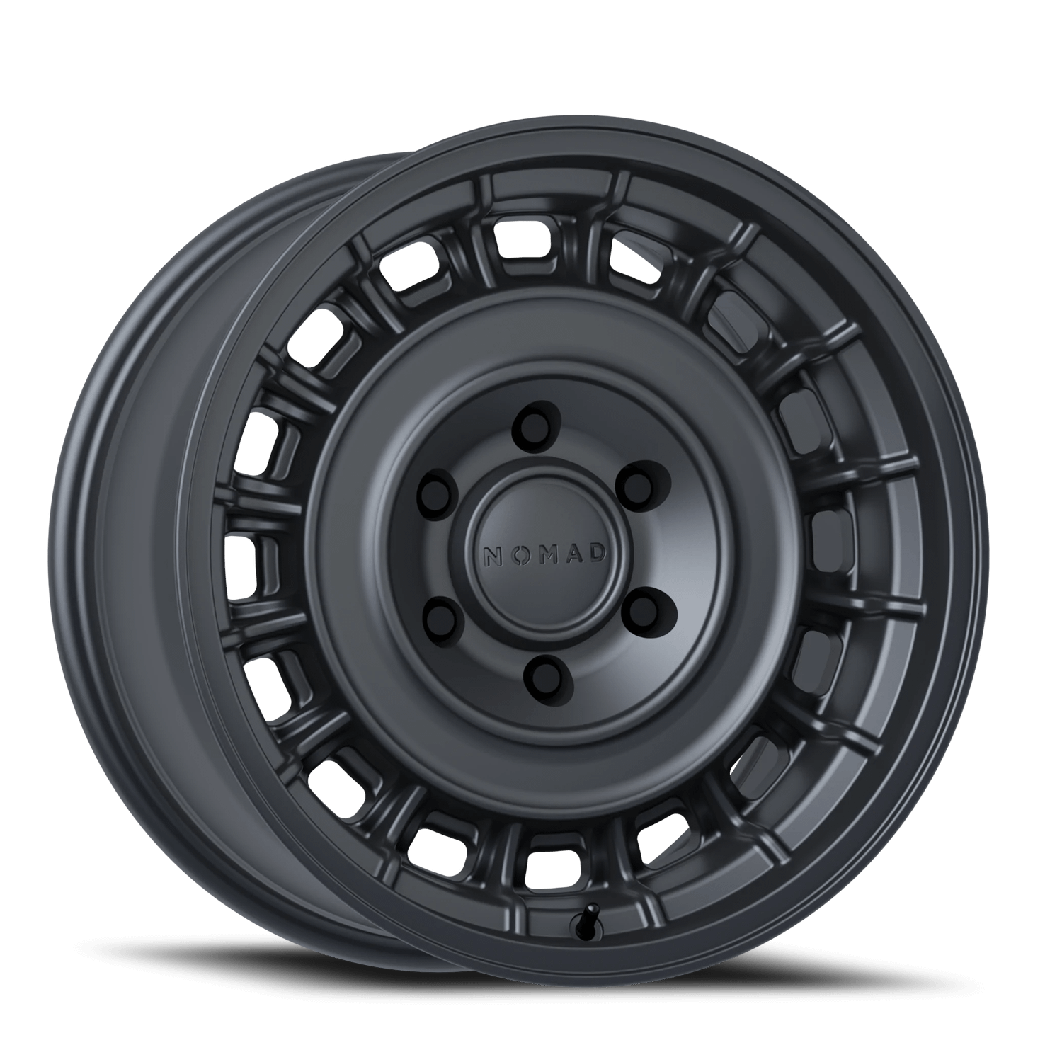 Nomad Wheels Aluminum Wheels 17x8.5 502DU Arvo Dusk Grey 5 On 127 Bolt Pattern 78.1 Bore 0 Offset - N502DU-78550-00