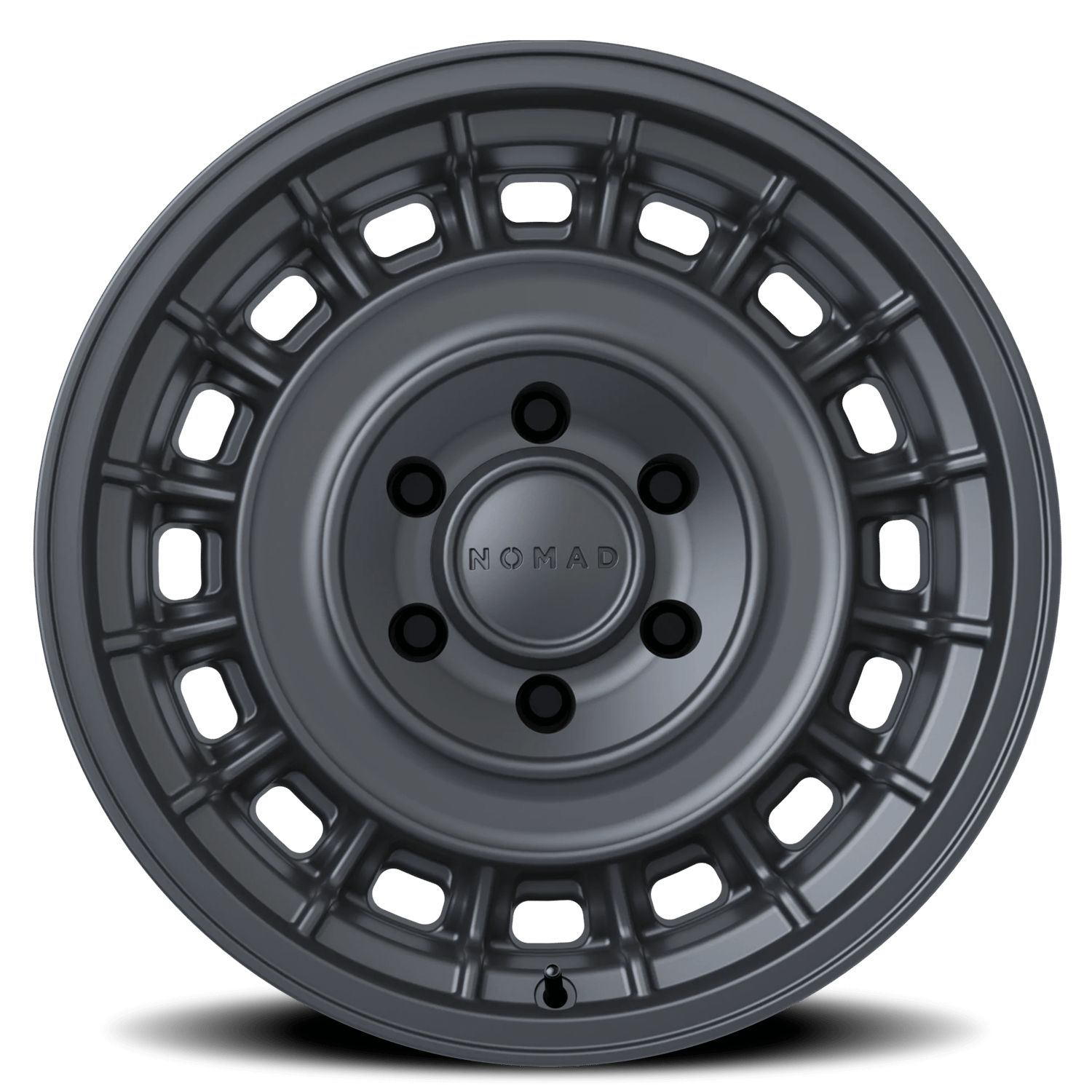 Nomad Wheels Aluminum Wheels 17x8.5 502DU Arvo Dusk Grey 5 On 127 Bolt Pattern 78.1 Bore 0 Offset - N502DU-78550-00
