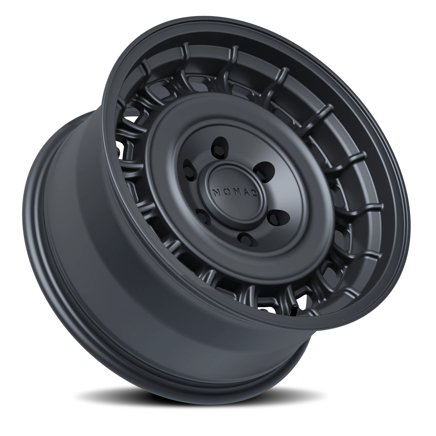 Nomad Wheels Aluminum Wheels 17x8.5 502DU Arvo Dusk Grey 5 On 150 Bolt Pattern 110.3 Bore 0 Offset - N502DU-78551-00