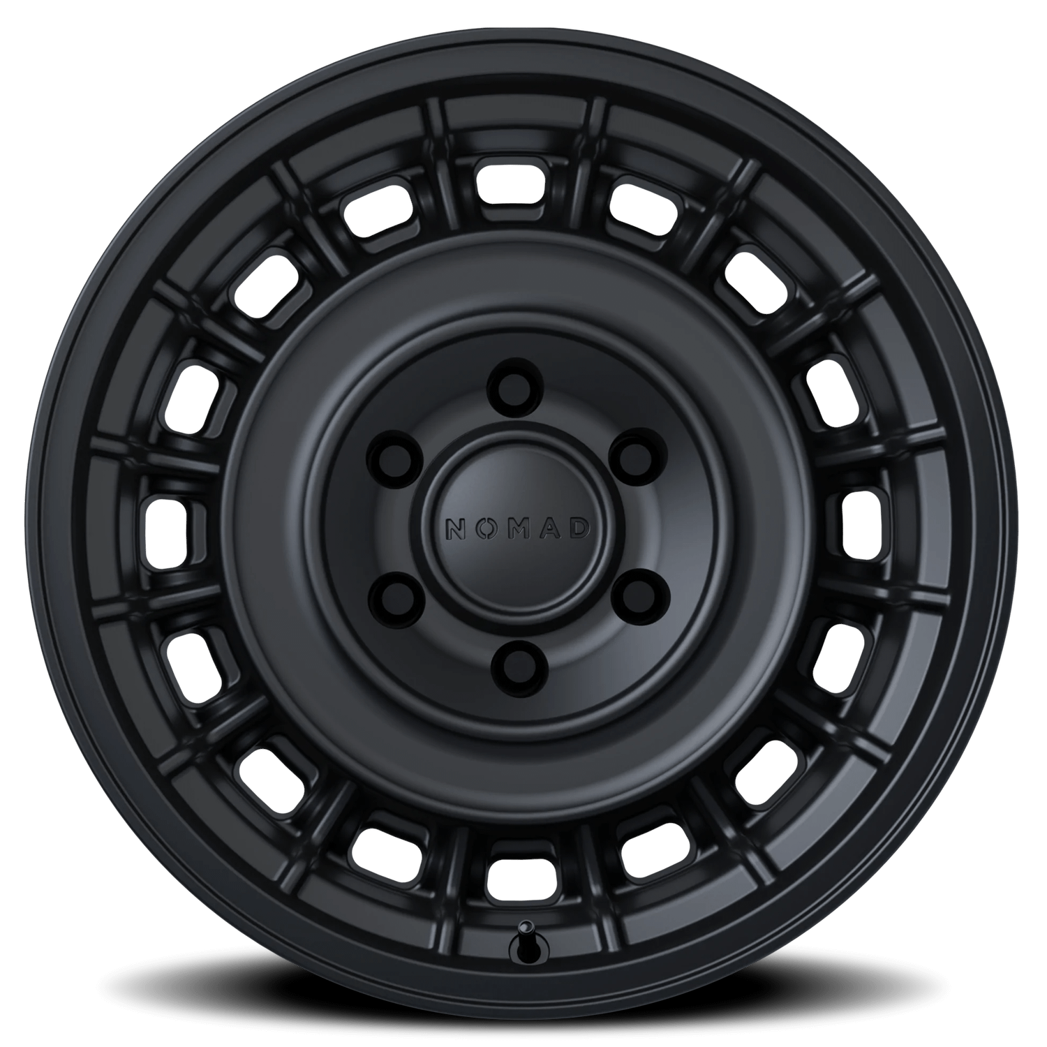 Nomad Wheels Aluminum Wheels 17x8.5 502SB Arvo Satin Black 5 On 150 Bolt Pattern 110.3 Bore 0 Offset - N502SB-78551-00