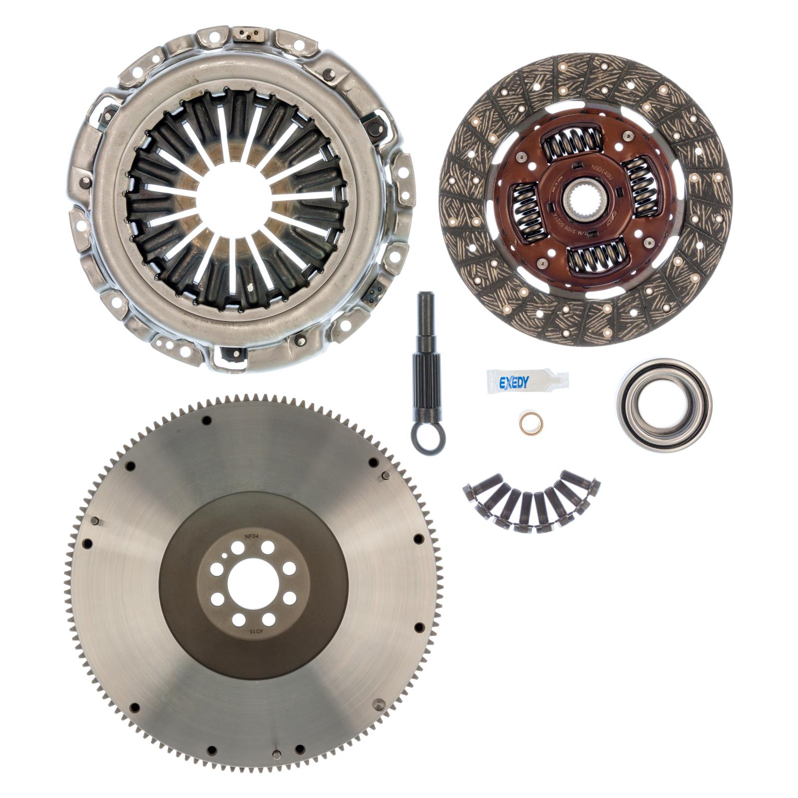Exedy Racing EXEDY OEM Clutch Kit for Eco Model for Solid FW Conversion for OEM Dual Mass FW (2003-2007 G35, 350Z) - NSK1000FW