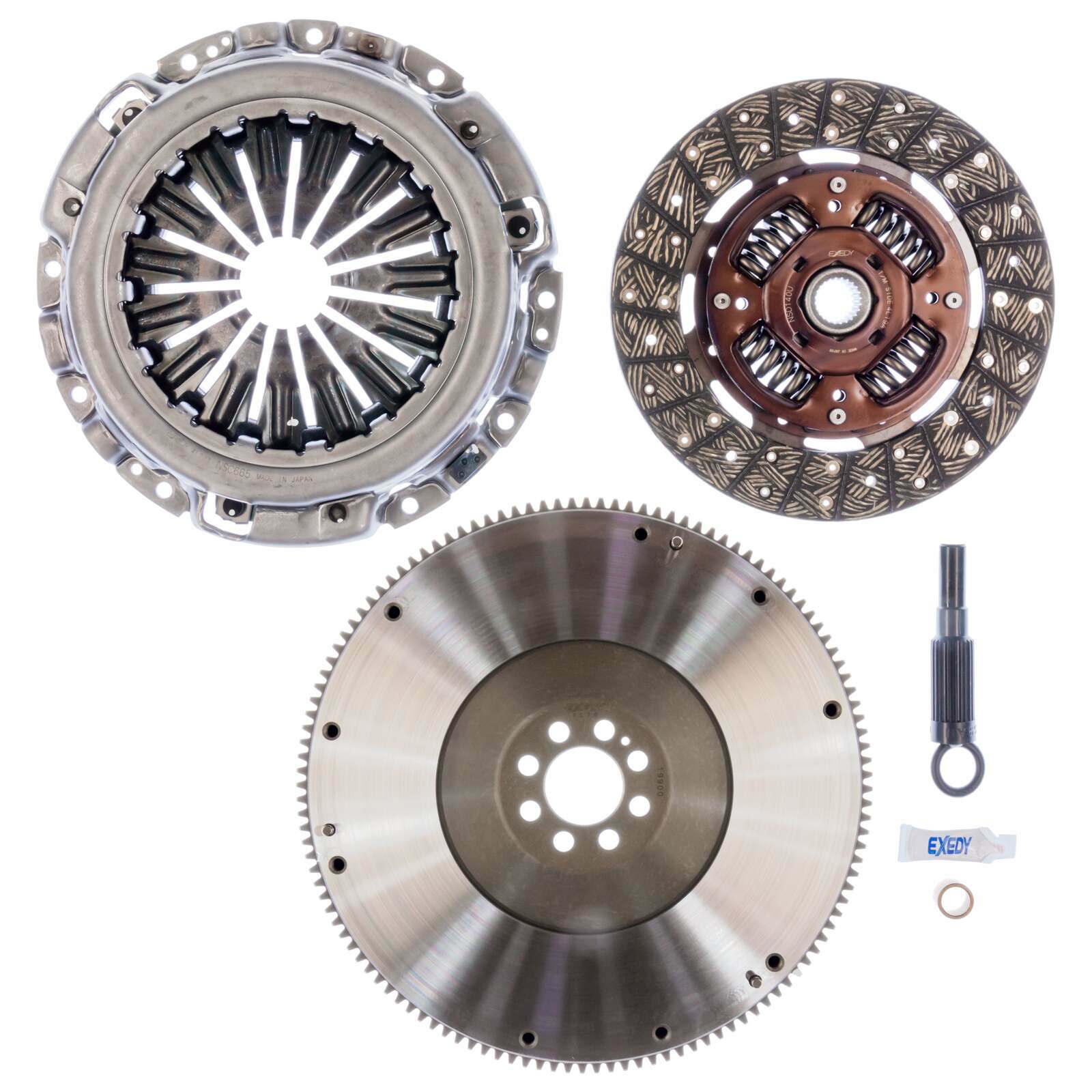 Exedy Racing EXEDY OEM Clutch Kit for Incl FW for Does Not Incl Bearing for NISSAN (2007-2017 370Z, 350Z, G37, G35) - NSK1024FWLB