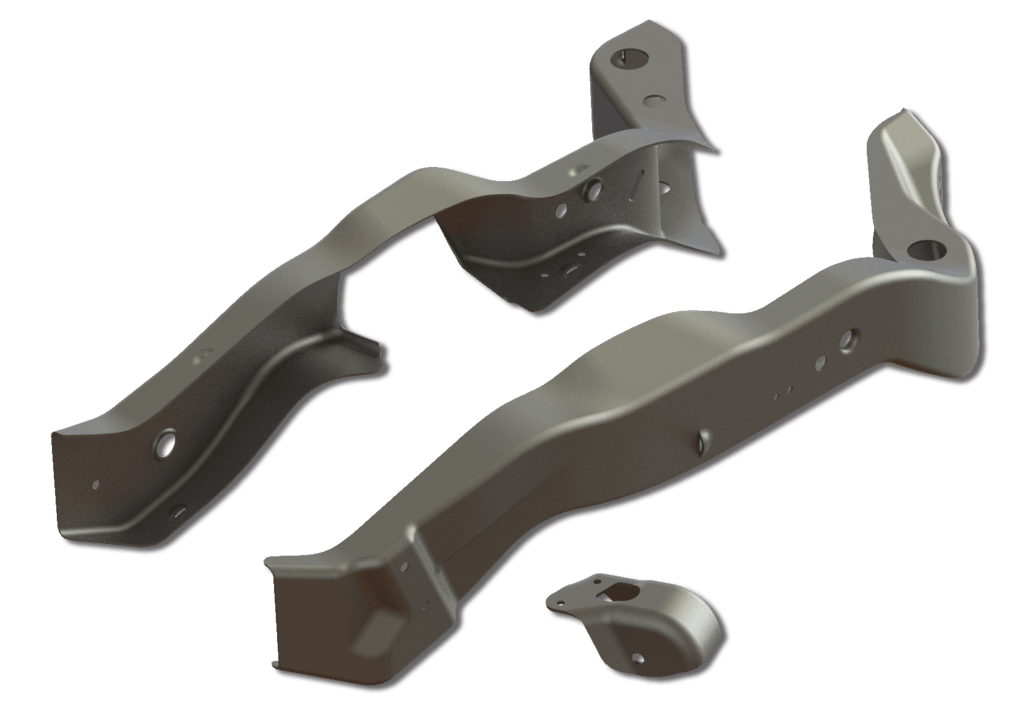 AFCO Chevelle Frame Replacement Right Side Frame Horn AFCO - 40015