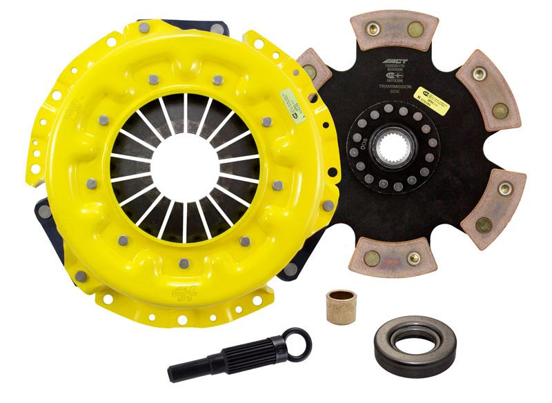ACT Clutches XT/Race Rigid 6 Pad (1990-1996 300ZX) - NX6-XTR6