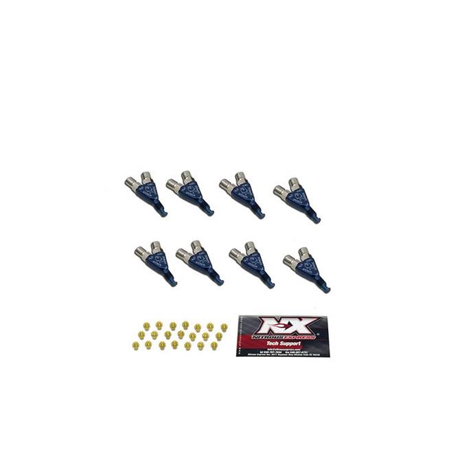 Nitrous Express PIRANHA NOZZLES 8 CYL (INCLUDES ALL HP SETTINGS) - NX700
