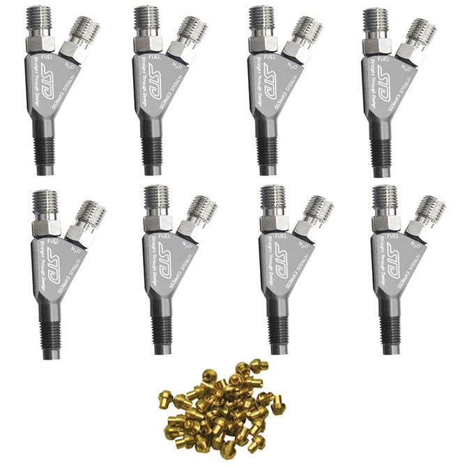 Nitrous Express Std Nozzles 8-Cyl (Includes All Hp Settings) - NX800