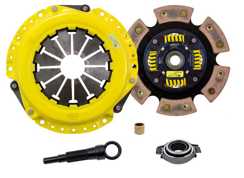ACT Clutches HD/Race Sprung 6 Pad (1995-1998 200SX,1991-2002 G20,1991-1993 NX,1991-2006 Sentra) - NX9-HDG6