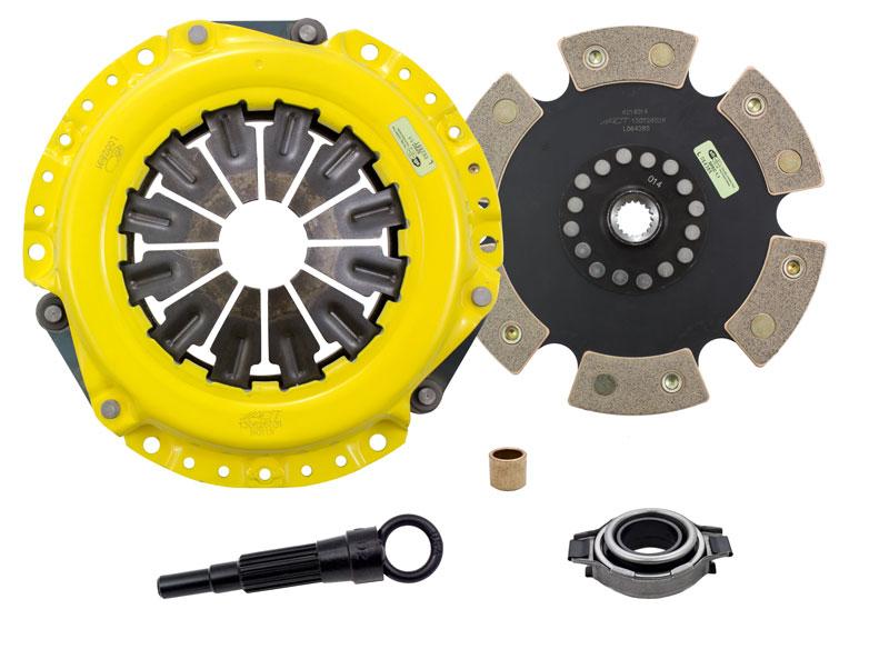 ACT Clutches XT/Race Rigid 6 Pad (1991-1993 NX,1991-2006 Sentra,1991-2002 G20,1995-1998 200SX) - NX9-XTR6