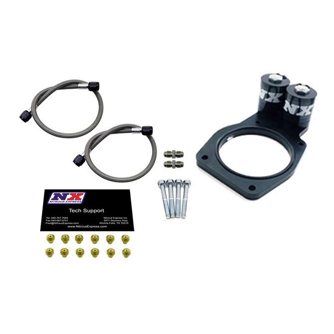 Nitrous Express Efi Plate Conversion, 5Th Gen Camaro W/ Attached Solenoids (2010-2015 Camaro) - NX931