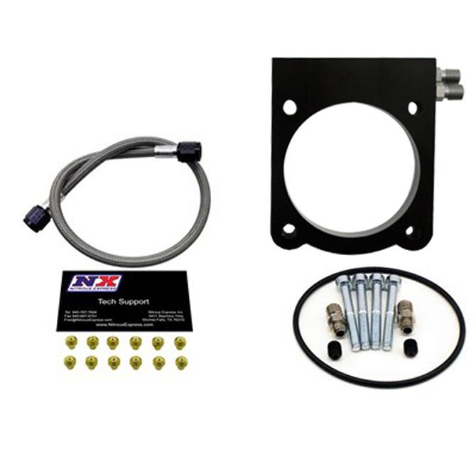 Nitrous Express 3.6L V6 Dodge Throttle Body Plate Conversion (2011-2020 200, 300, Avenger, Challenger, Charger) - NX971
