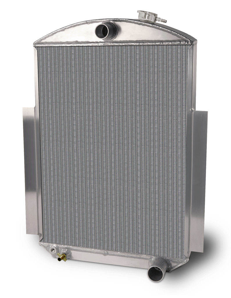 AFCO Aluminum Satin Radiator 1938-46 GM Truck Chevy AFCO - 80147-S-NA-N
