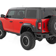 Rough Country Fender Flares JS Iconic Siver Ford Bronco 4WD (2021-2025) (2021-2025 Bronco) - O-F12124-JS