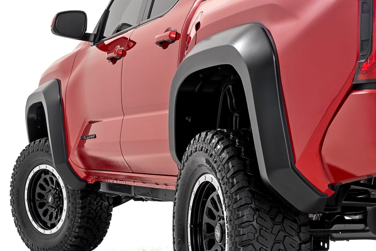 Rough Country Fender Flares Sport 8W7 Blue Crush Toyota Tacoma 2WD/4WD (2024-2026) (2024-2026 Tacoma) - O-T12421-8W7